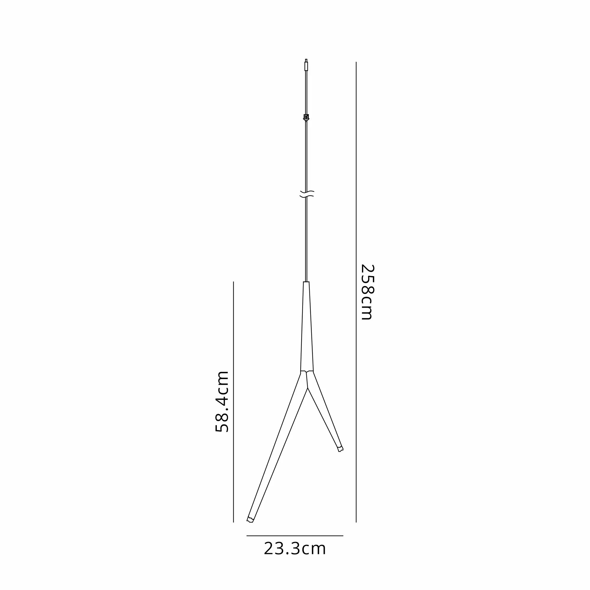 Modular Arrecife Black Ceiling Lights Mantra Single Pendant Module